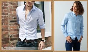 Mavi Renk Gomlek Modelleri Kombinleri Mavi Gomlek Gomlek Moda