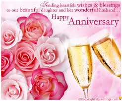 Wherever you go… love and friendship goes long and eternally lovely life music may love find joy in every other accept blessing from father and mother happy anniversary beloved. Wedding Anniversary Wishes For Son And Daughter In Law