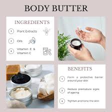 Organic Lemongrass Body Butter | Organic Skincare | Vegan Skin Care