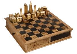 Cities Chess Set Chess Board Chess Set Chess