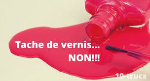 Votre copine légèrement éméchée vient de renverser son verre de muscat sur votre cher canapé ? Comment Enlever Une Tache De Vernis