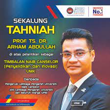 Universiti teknologi mara (uitm) mengumumkan pelantikan profesor dr roziah mohd janor sebagai timbalan naib canselor (akademik dan antarabangsa) yang baharu berkuat kuasa hari ini. 16 Jun 2019 Pelantikan Timbalan Naib Canselor Upsi Facebook