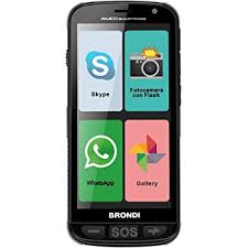 Questa app è disponibile solo sull'app store per iphone e ipad. Brondi Amico Smartphone Telefono Per Anziani Con App Preinstallate Tasto Sos Tasti Grandi Dual Sim Volume Alto Amazon It Elettronica