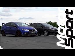 Maybe you would like to learn more about one of these? Drag Race Ford Focus Rs Vs Honda Civic Type R Youtube