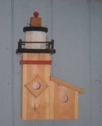 Build your own lawn lighthouse with help from the lighthouse man!!! How To Build A Lighthouse Birdhouse Decorative Birdhouse Design Plans Feltmagnet