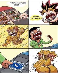 Cards and effects also cannot be activated while a chain is resolving. Youve Activated My Trap Card Meme Guy