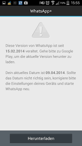 Wenn das datum nicht stimmt, kannst du dich nicht mit unseren servern verbinden, um deine medien herunterzuladen. Whatsapp Installation Fehlgeschlagen Hier Ist Die Losung