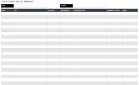 Free Risk Assessment Matrix Templates Smartsheet