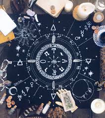 Art Des Energies Subtiles Tarots Tarot Cloth Altar Cloth Witches Altar