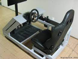 This is a fully finctional racing seat and can be used in a vehicle as well as full motion racing simulators. Click This Image To Show The Full Size Version Sim Rig Diy Wooden Projects Game Room Design