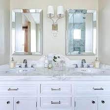 Buy products such as haotian wall mounted bathroom mirror with shelf,bathroom vanity set, white under sink bathroom storage. Round Bevelled Bathroom Mirrors Projects Idea Beveled Vanity Mirror Design Ideas Shining Curved Bathroom Vanity Bathroom Mirror Cabinet Small Bathroom Vanities