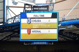 Chelsea were first, arsenal third — four points behind but with a match in hand — heading into this massive showdown at the top of the table. Cfcdaily No Twitter Day 13 Chelsea 6 0 Arsenal Premier League 13 14 Season Cfc