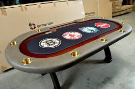 Custom Premier Poker Table Any Boston Fans Out There Poker Table Table Games Poker