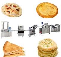 Fully Automatic 5-40cm Tortilla Chapati Making Machine Arabic Pita Bread  Roti Maker Paratha Naan Flat Bread Production Line