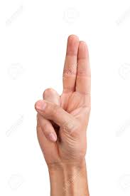 What does put two fingers up expression mean? Hand With Two Fingers Up In The Peace Or Victory Symbol Also Stock Photo Picture And Royalty Free Image Image 15767168