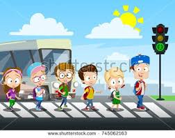 Image Result For Traffic Road With Zebra Crossing Cartoon Images Zebra Crossing Cartoon Images Zebra