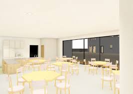 保育園のランチルームは楽しく食事ができる場に｜設計のポイントや事例紹介 | 横松建築設計事務所 -  YA+A｜商業施設・店舗・園舎・福祉施設等の建築設計事務所