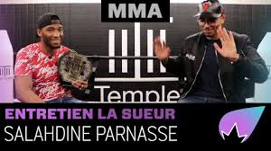 Od 27 kwietnia 2019 roku tymczasowy mistrz ksw w wadze piórkowej3. Interview Salahdine Parnasse L Ufc Dans Le Viseur La Boxe Dans Un Coin De La Tete