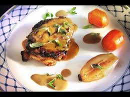 French Chicken Fricassee In Loic Raison Cider Professional Restaurant R Restaurant Recipes Chicken Fricassee French Cuisine