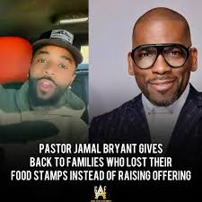 This right here is amazing!!! Pastor #JamalBryant gave food to hundreds of  families instead of raising an offering after many of them losing their  food stamps!!! He’s always giving back to the ...