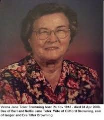 Verna Jane Toler Browning (1918-2008)