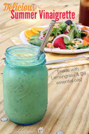 Easy Summer Vinaigrette With Essential Oils My Blessed Life Cooking With Essential Oils Recipes Aromatherapy Recipes