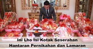 Bisa dipakai hantaran pernikahan karena kesannya elegan. Ini Lho Isi Kotak Seserahan Hantaran Pernikahan Dan Lamaran Barang Promosi Mug Promosi Payung Promosi Pulpen Promosi Jam Promosi Topi Promosi Tali Nametag