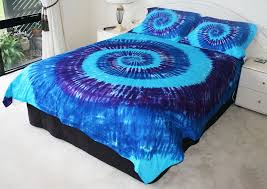 Black Blue And Purple Tie Dye Blue Bed Tie Dye Bedding Tie Dye Room Tie Dye Bedroom