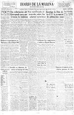 La placa roja a pantalla completa que él mismo. Diario De La Marina