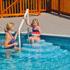 Used wedding cake pool steps in new jersey. Blue Wave Ne110wh Wedding Cake Above Ground Pool Step With Liner Pad Cheap Online Shopping