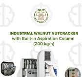 Walnut Cracking Machine with Built-In Aspiration Column , Boost your production with equipment designed for fast, efficient, and high-volume walnut cracking. Perfect for medium and large-scale ...