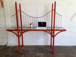 Golden Gate Bridge Table 800 00 Via Etsy Furnishings Decor Etsy