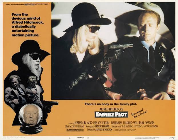 Family Plot (Alfred Hitchcock, 1976) | Cinema, etc.