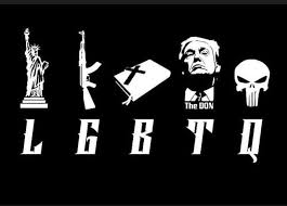 The trump/qanon movement has taken over and now owns human skull imagery, whether it's exactly like the punisher or just similar. People Like This Give Us Right Wingers A Bad Name Insanepeoplefacebook