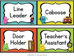 Monster Theme Job Chart By The Teaching Treehouse Teachers Pay Teachers Job Chart Monster Theme Classroom Labels