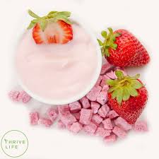 Strawberry Yogurt Bites Http Bit Ly 29ijqzb Thrivelife Snack Snackingmadesimple Yogurtbites Yogurt Bites Strawberry Yogurt Tasty Yogurt