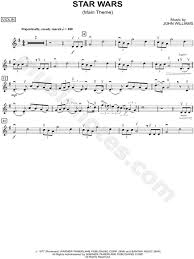 Individual part, sheet music single. Star Wars Main Theme Violin From Star Wars Sheet Music Violin Solo In G Major Download Print Sku Mn0102115