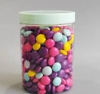 16oz 480ml Empty Plastic Jars with Lids Clear PET Food Containers Biscuit  Jars Sugar Sweet Packing