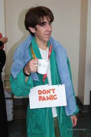 But amidst the hustle and bustle of daily life, sometimes there just isn't time to make your own princess ball gown or superhero armor. 24 Diy Hitchhikers Guide To The Galaxy Costume Ideas Hitchhikers Guide To The Galaxy Guide To The Galaxy Hitchhikers Guide