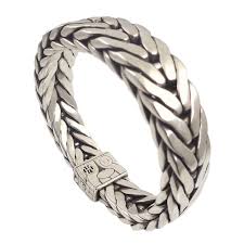 John Hardy Sterling Silver Woven Chain 16mm Men S Bracelet Pre Owned Mens Bracelet Silver Mens Silver Jewelry Bracelets For Men