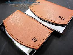 Personalized business card holder, leather bifold credit card case, customized business card holders with embossed initials, slim card case geniusleathershop 4.5 out of 5 stars (3,786) sale price $17.95 $ 17.95 $ 23.93 original price $23.93 (25% off. Personalized Business Card Holder Leather Business Card Holder Groomsm Personalized Business Card Holder Leather Business Card Holder Personal Business Cards