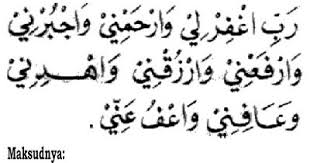 Bacaan doa ketika duduk di antara dua sujud dalam shalat (duduk iftirasy). Doa Duduk Antara Dua Sujud Dalam Shalat Duduk Iftirasy Risalah Islam