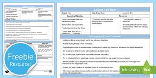 It can feel lengthy, but many sections are easy to copy and paste for the next lesson. Free Secondary Scheme Of Work Lesson Plan Template Pro Forma