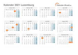 Kalender 2021 auch zum ausdrucken auf a4. Feiertage 2021 Luxemburg Kalender Ubersicht