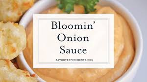 Starting about 1/2 inch from the root, make a downward cut all the way through to the board. Bloomin Onion Sauce Youtube
