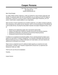 Best Inventory Supervisor Cover Letter Examples Livecareer