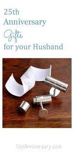 Known as the silver anniversary, the 25th is a monumental event in every couple's marriage. 25th Anniversary Gift Ideas For Your Husband 25th Anniversary Gift Husband 25th Annive 25th Anniversary Gifts Anniversary Gifts 25th Anniversary Gift