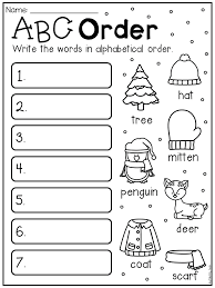 It's especially important for first graders because they're still learning langua. Alphabetical Order Homework Sheets Alphabetical Order Homework
