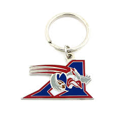 The alouettes compete in the east division of the canadian football league (cfl) and last won the grey cup championship in 2010.their home field is percival molson memorial stadium for the regular season and. Montreal Alouettes Cfl Montreal Alouettes Keychain Football Keychains