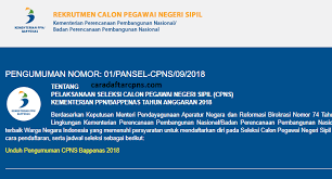Silahkan dibaca dengan teliti formasi cpns 2018 pdf di bawah. Pengumuman Hasil Tes Kompetensi Dasar Skd Cpns Bappenas 2018